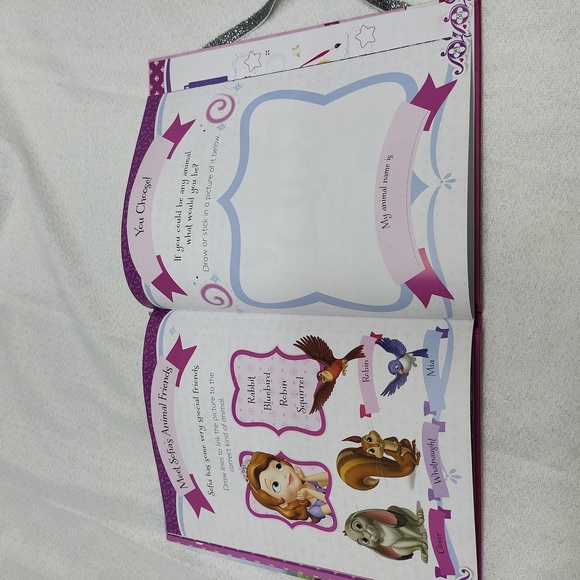 3/$10 / Disney Junior, Sophia all about ME book - Picture 6 of 14